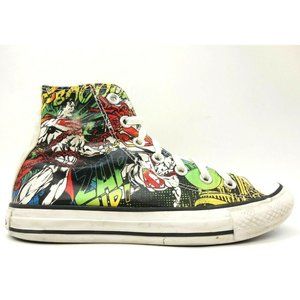 Converse All Star DC Comics Superman Print Canvas High Top Shoes Women's 7